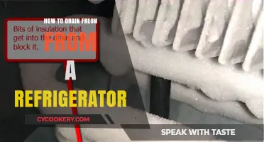 Safely Draining Freon from Your Refrigerator: A Step-by-Step Guide