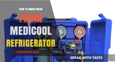 Safely Draining Freon from Your Medicool Refrigerator: A Step-by-Step Guide