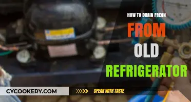 Safely Draining Freon from Your Old Refrigerator: A Step-by-Step Guide