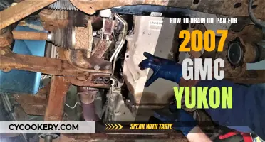 Draining Oil Pan for GMC Yukon (2007): Step-by-Step Guide