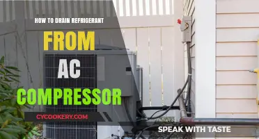 Safely Draining Refrigerant from Your AC Compressor: A Step-by-Step Guide