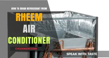 DIY Guide: Safely Draining Refrigerant from Your Rheem AC Unit