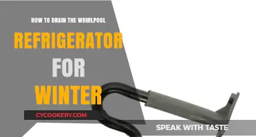 Winterizing Your Whirlpool: A Step-by-Step Guide to Draining Your Fridge