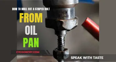 Drilling Out a Striped Bolt: Oil Pan Rescue