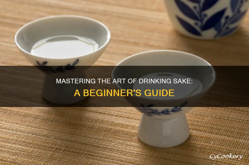 how to drink saki