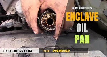 Dropping Oil Pan on Buick Enclave: Step-by-Step Guide