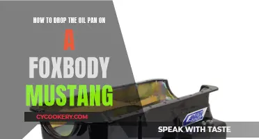 Dropping Oil Pan on Foxbody Mustang: Step-by-Step Guide