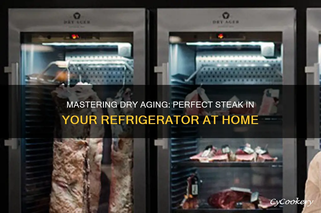 how to dry age a steak in the refrigerator