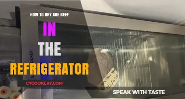 Mastering Dry-Aged Beef: A Simple Refrigerator Method for Home Cooks