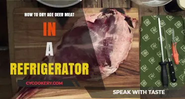 Refrigerator Dry Aging: A Guide to Perfectly Aged Deer Meat