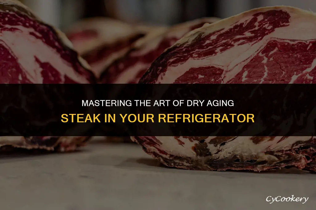 how to dry age steak in the refrigerator