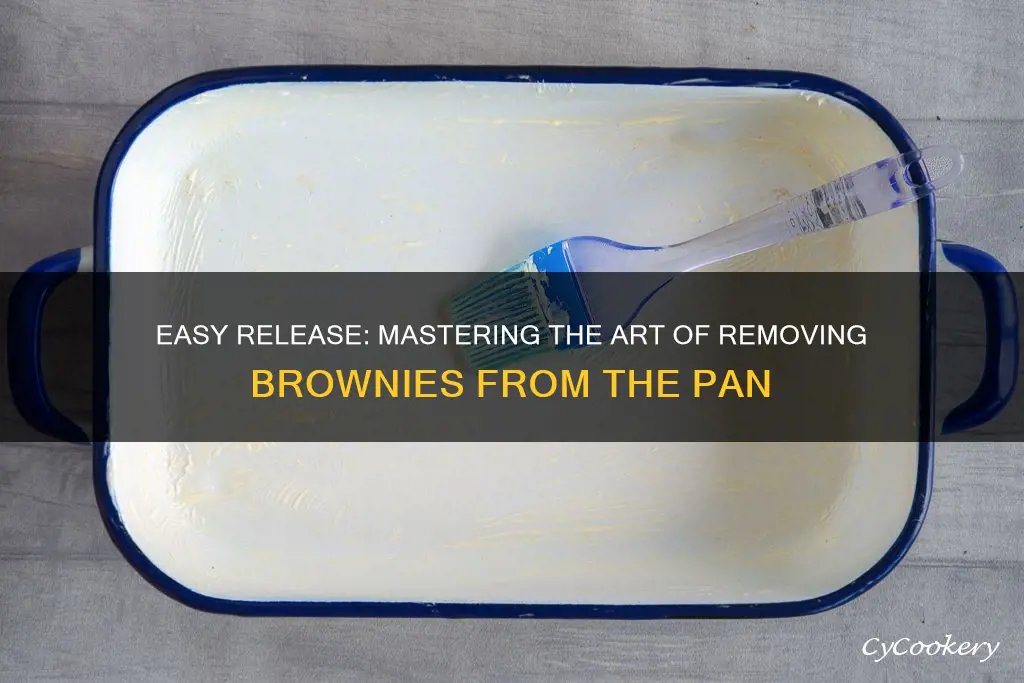 how to easily remove brownies from pan