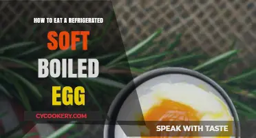 Chill and Peel: Mastering the Art of Refrigerated Soft-Boiled Eggs