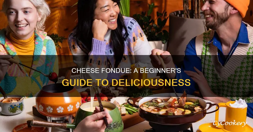 how to eat cheese fondu