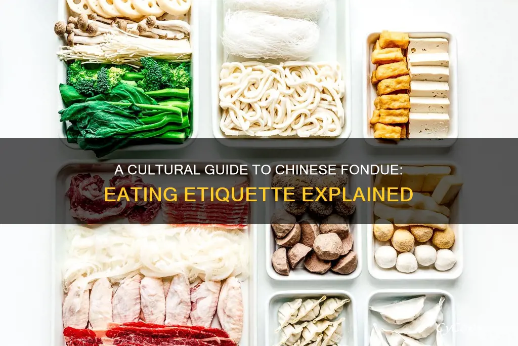 how to eat chinese fondue