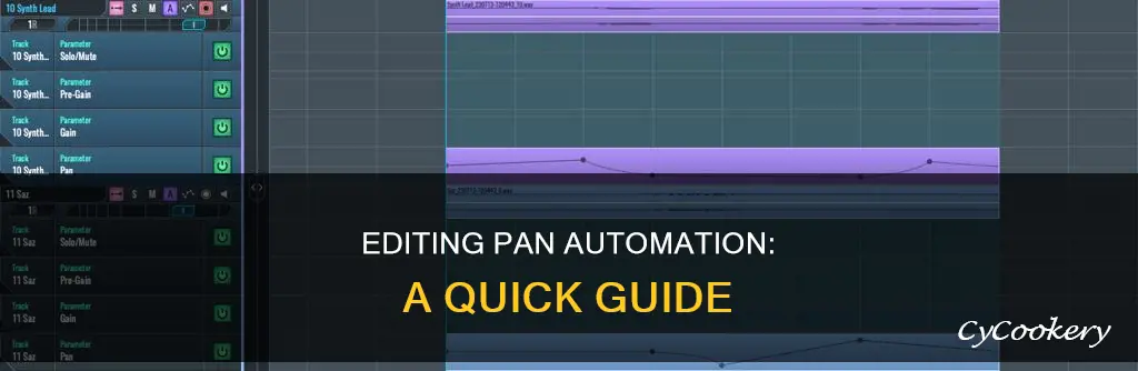 how to edit pan automation logi