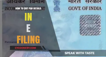 Easy Guide: Edit PAN Details in e-Filing