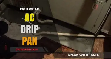 Quickly Empty Your AC Drip Pan