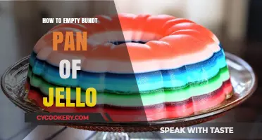 The Best Way to Unmold Jello from a Bundt Pan