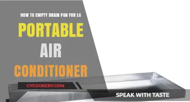 Easy Steps to Drain Pan Maintenance for LG Portable ACs