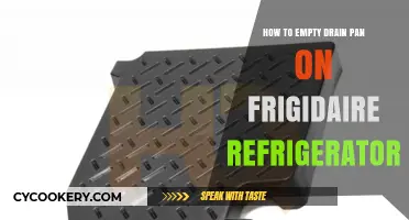 Easy Steps to Empty the Drain Pan on Your Frigidaire Fridge