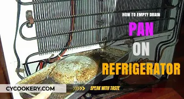 Easy Steps to Empty Your Refrigerator's Drain Pan Safely