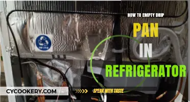 Easy Steps to Empty Your Refrigerator's Drip Pan Safely