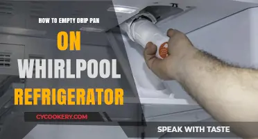 Emptying Whirlpool Fridge Drip Pan: Step-by-Step Guide