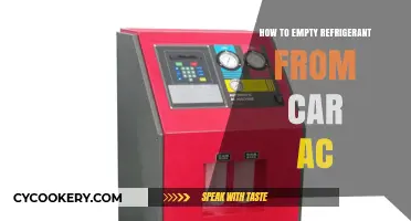 Safely Emptying Your Car AC Refrigerant: A Step-by-Step Guide