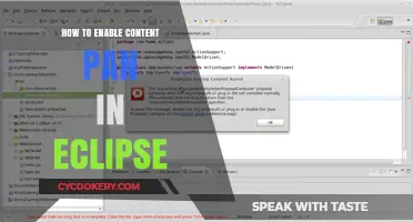 Enabling Content Pan in Eclipse: A Quick Guide