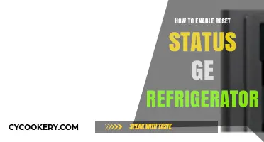 Quick Guide: Resetting Your GE Refrigerator's Status Easily