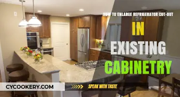 Expanding Your Refrigerator Space: A Guide to Enlarging Cut-Outs in Existing Cabinetry