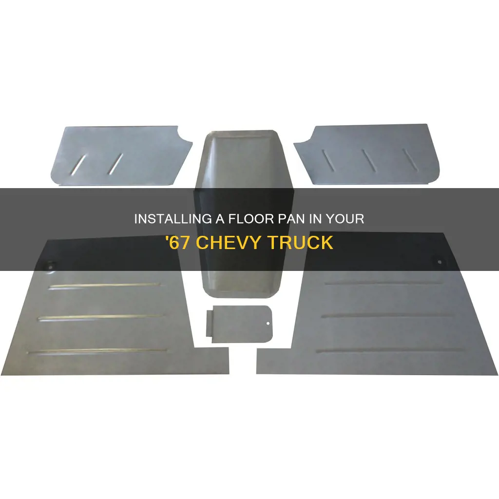how to enstall floor pan in a 67 chevy truck