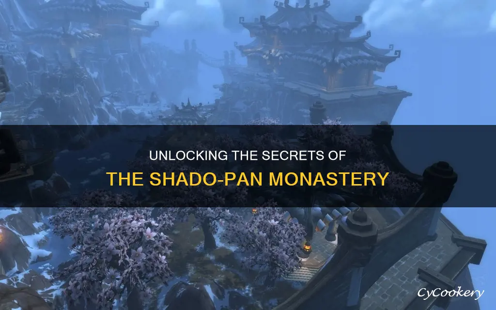 how to enter shado pan monastery