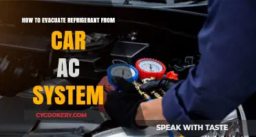 Safely Evacuating Refrigerant from Your Car's AC System: A Guide