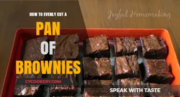 Cutting Brownies: A Simple Guide to Perfect Slices