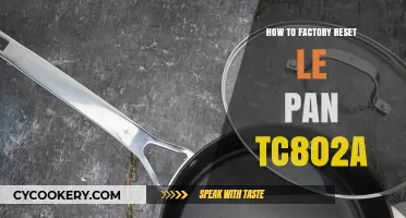 Le Pan TC802A: Resetting Your Tablet to Factory Settings