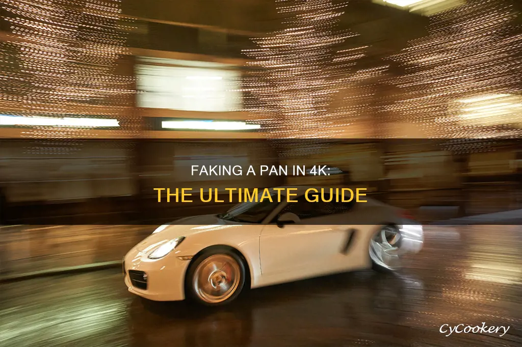 how to fake a pan in 4k