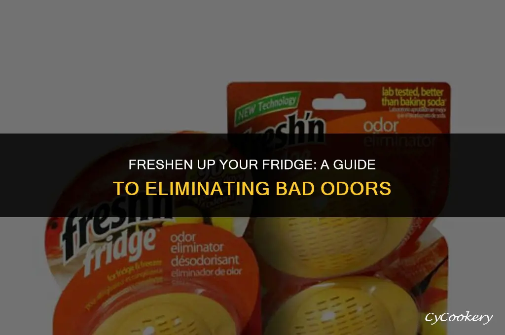 how to fake the bad smell out refrigerator