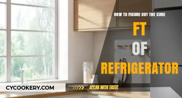 Calculating Your Refrigerator's Volume: A Simple Guide