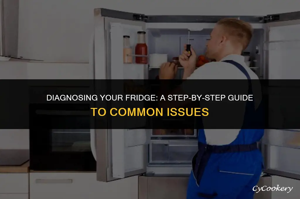 how to figure out what is wrong with refrigerator