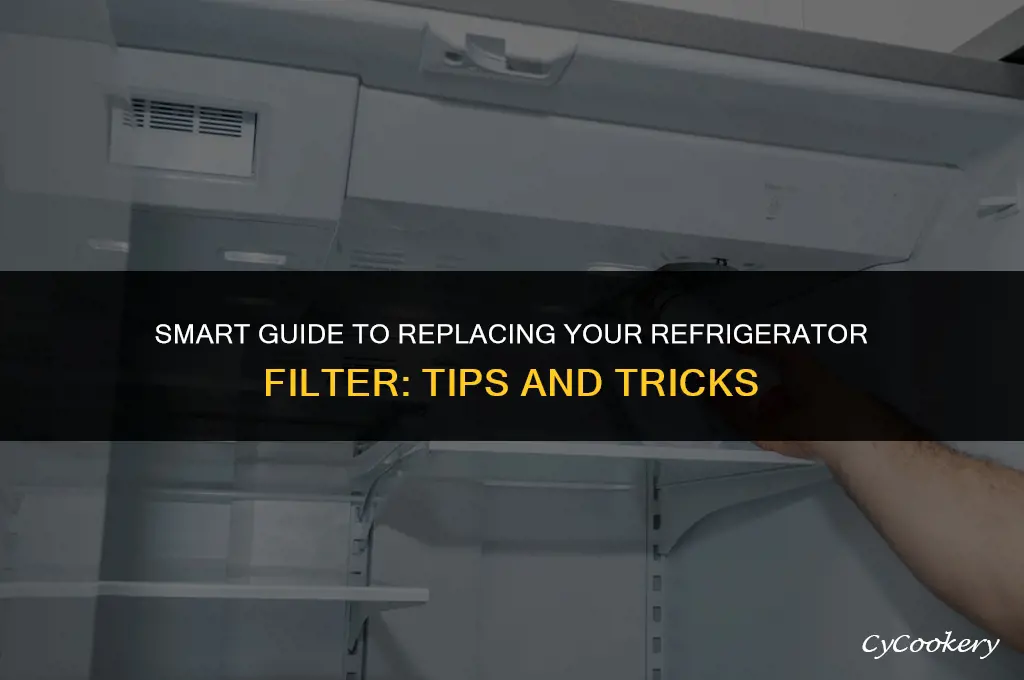 how to figure what filter yo replace refrigerator