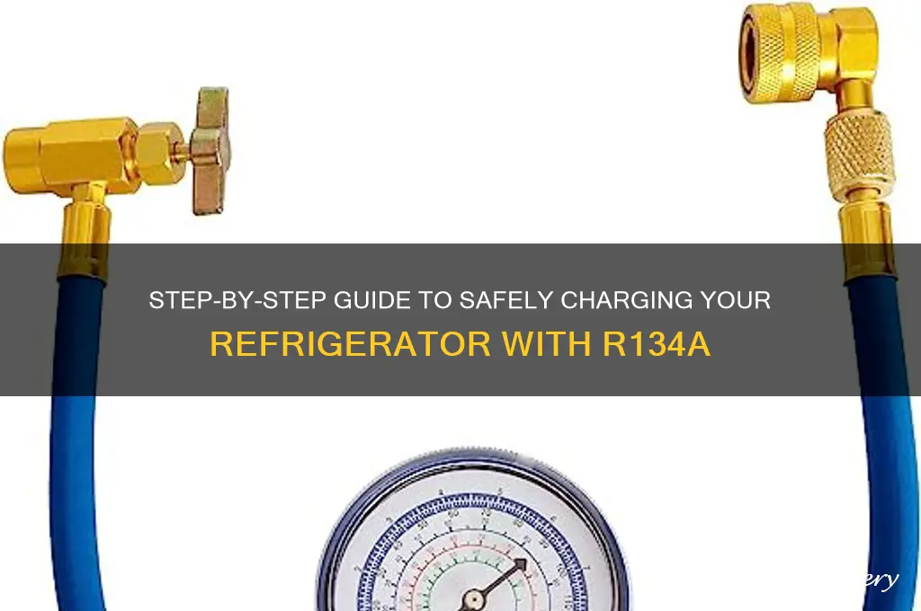 how to fill a refrigerator with r134