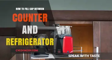 Bridging the Gap: Solutions for Counter-Refrigerator Spaces