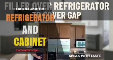 Bridging the Gap: A Guide to Filling Space Between Your Fridge and Cabinet