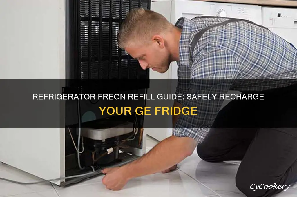 how to fill ge refrigerator with freon