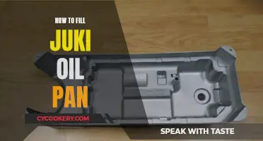 Juki Oil Pan: Filling and Maintenance Guide