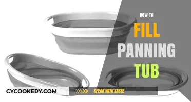 The Ultimate Guide to Filling Your Panning Tub