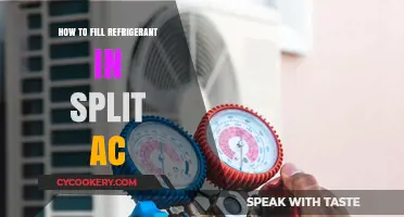 Step-by-Step Guide to Safely Filling Refrigerant in Split AC Units