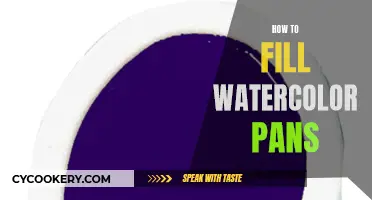 Filling Watercolor Pans: A Step-by-Step Guide to Success